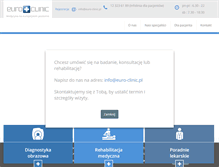 Tablet Screenshot of euro-clinic.pl